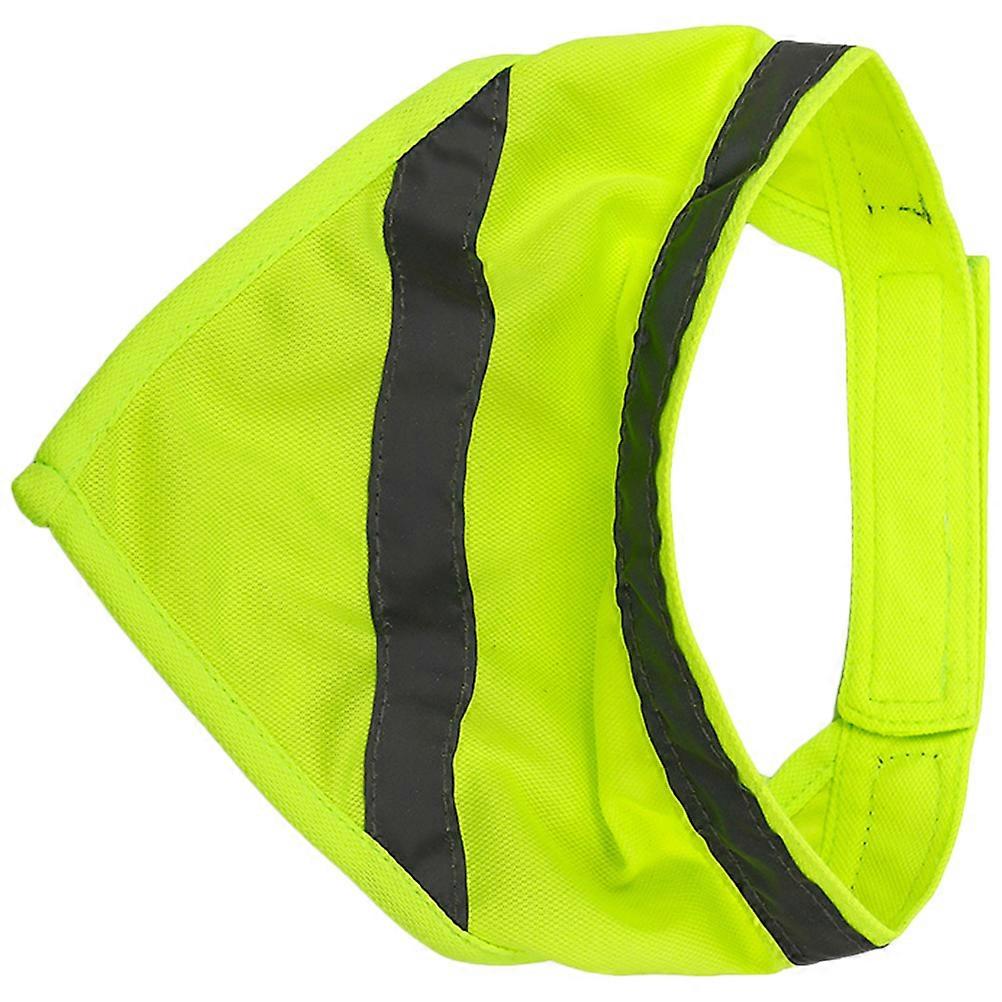 Reflective Dog Scarf for – Comfortable, Stylish, Easy to Clean Polyester Pet Accessory for Canine Safety