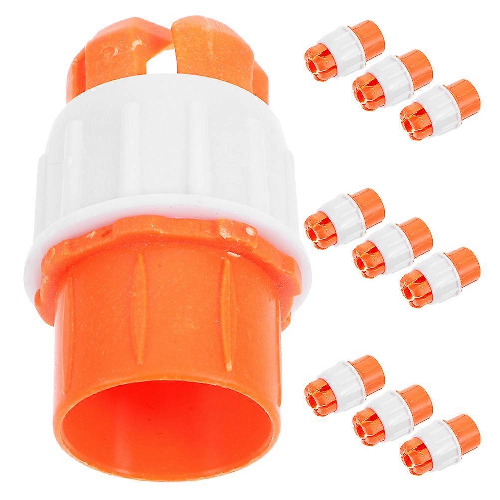 Quick Connect Hose Adapter For Garden Hose And Household Pipes Homeowners Easy Faucet Extension Watering 10Pcs