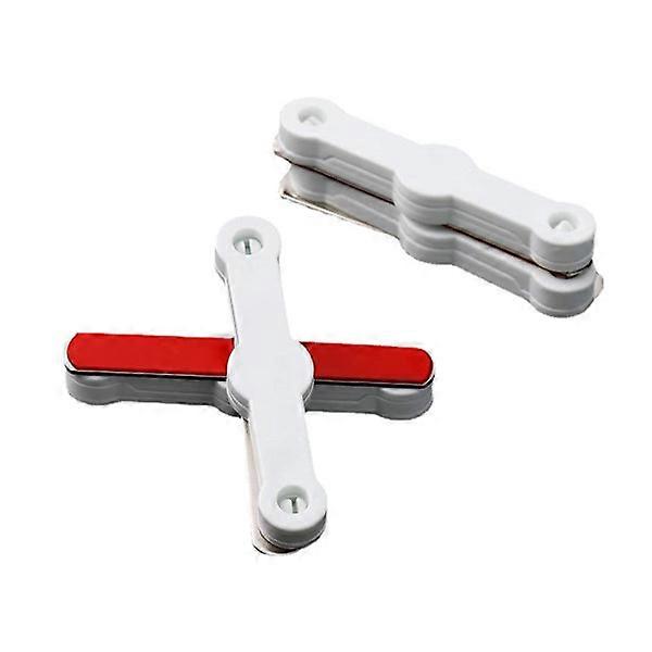 12 Pcs Set for Window Mosquito Net Bracket, Window Fly Screen Clips Without Drilling, - No Magnets 8*1.2 cm