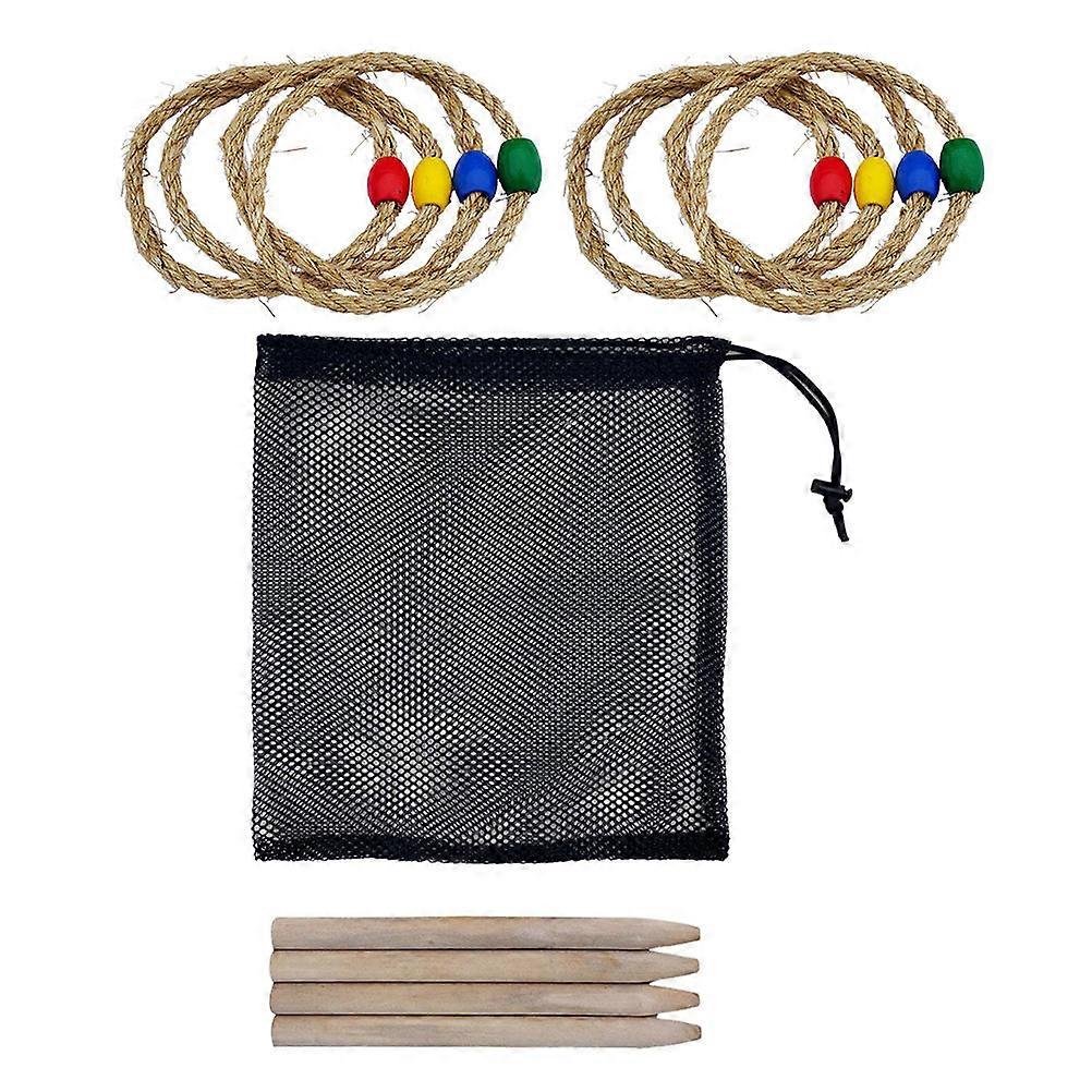 Colorful Throwing Rings For Kids Perfect For And Family Fun Promoting Coordination Skills In An Engaging Outdoor Game 1 Set