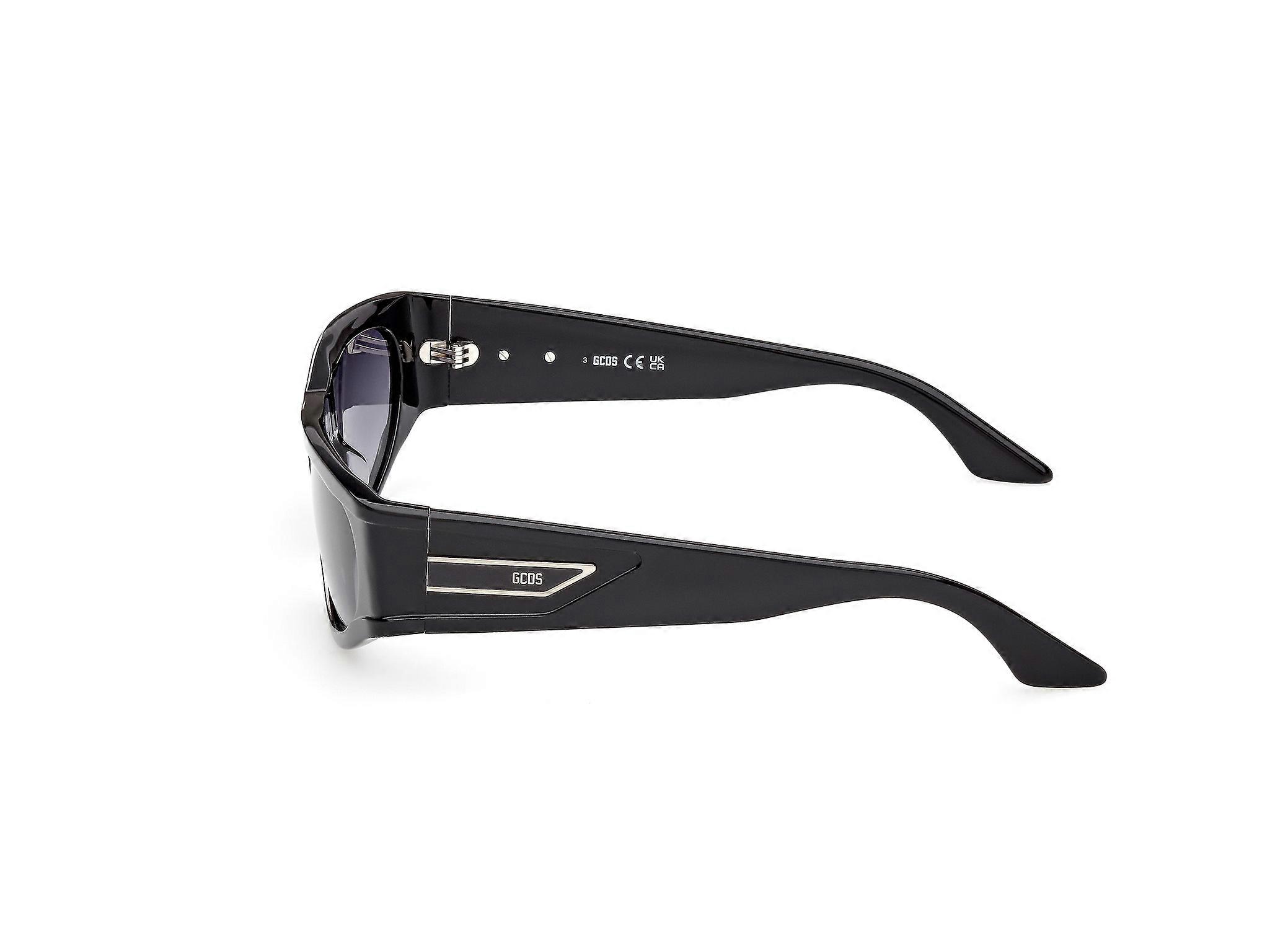GCDS Black Plastic  Sunglasses GCDS Sunglasses Black Cat Eye Grey Tinted GD0022 01A 53mm  main image 2