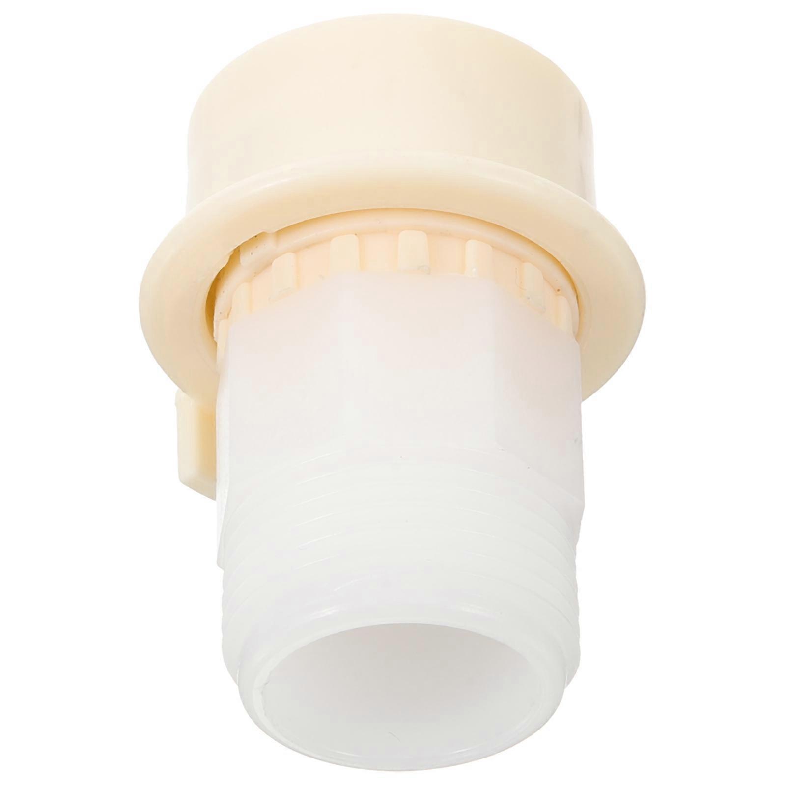 Washing Machine Hose Connector with Quick Connect Design for Durable and Easy Installation White ABS Metal Fits Various Scenes 1/2 Inch