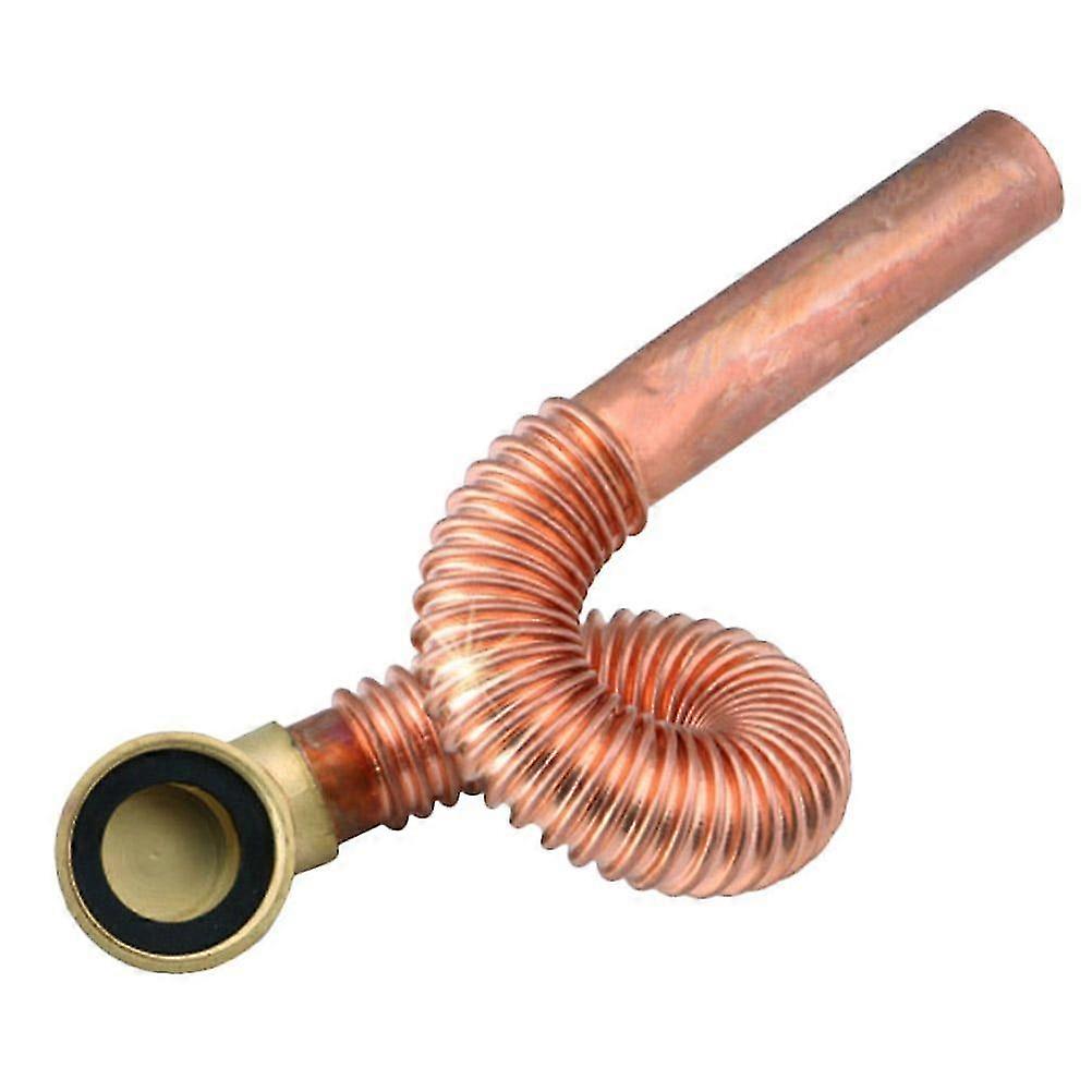 2025 Latest Model  Tub Drain Flexible Drain Hose Copper Drain Tube Bathroom Tub Attachment Edition 0729