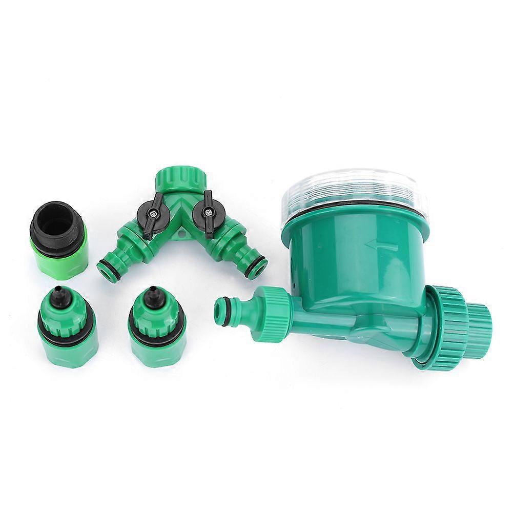 5-teiliges Set Garden Water Timer Bewässerungs-Controller-Kit mit Y-förmigem Schnellanschluss