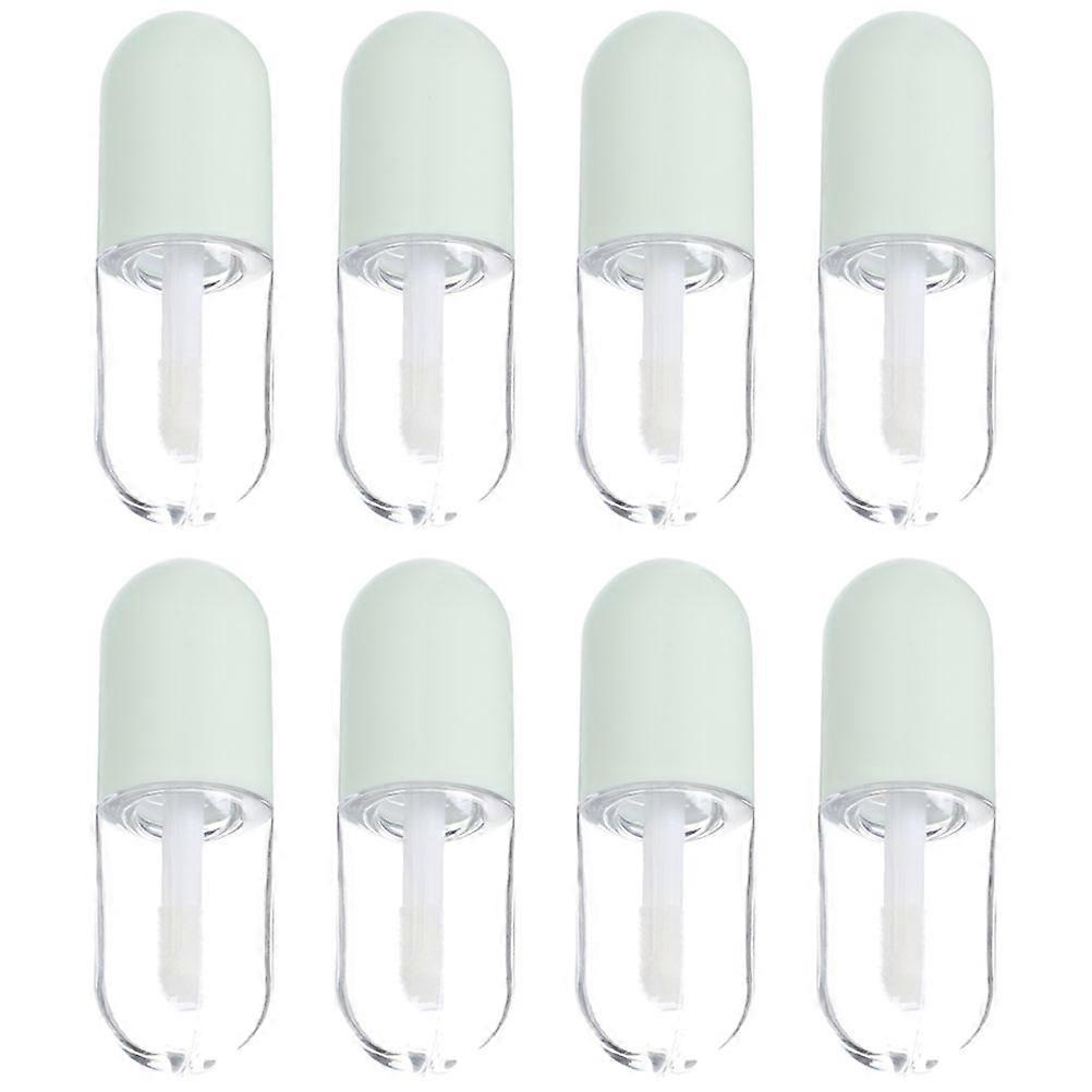 Empty Plastic Lipstick Tube Lip Tubes Travel-Friendly Daily Use 8Pcs