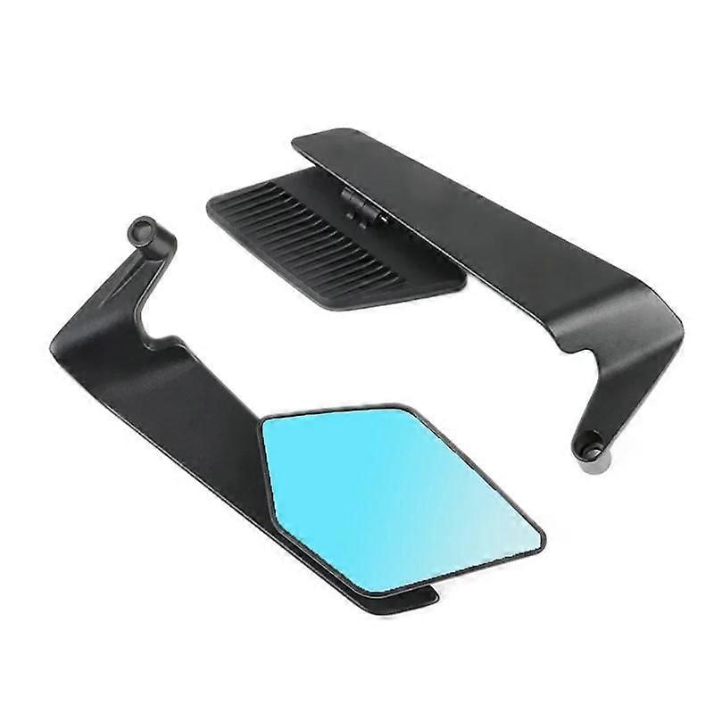 Motorcycle Universal Rearview Mirror Blue Mirror