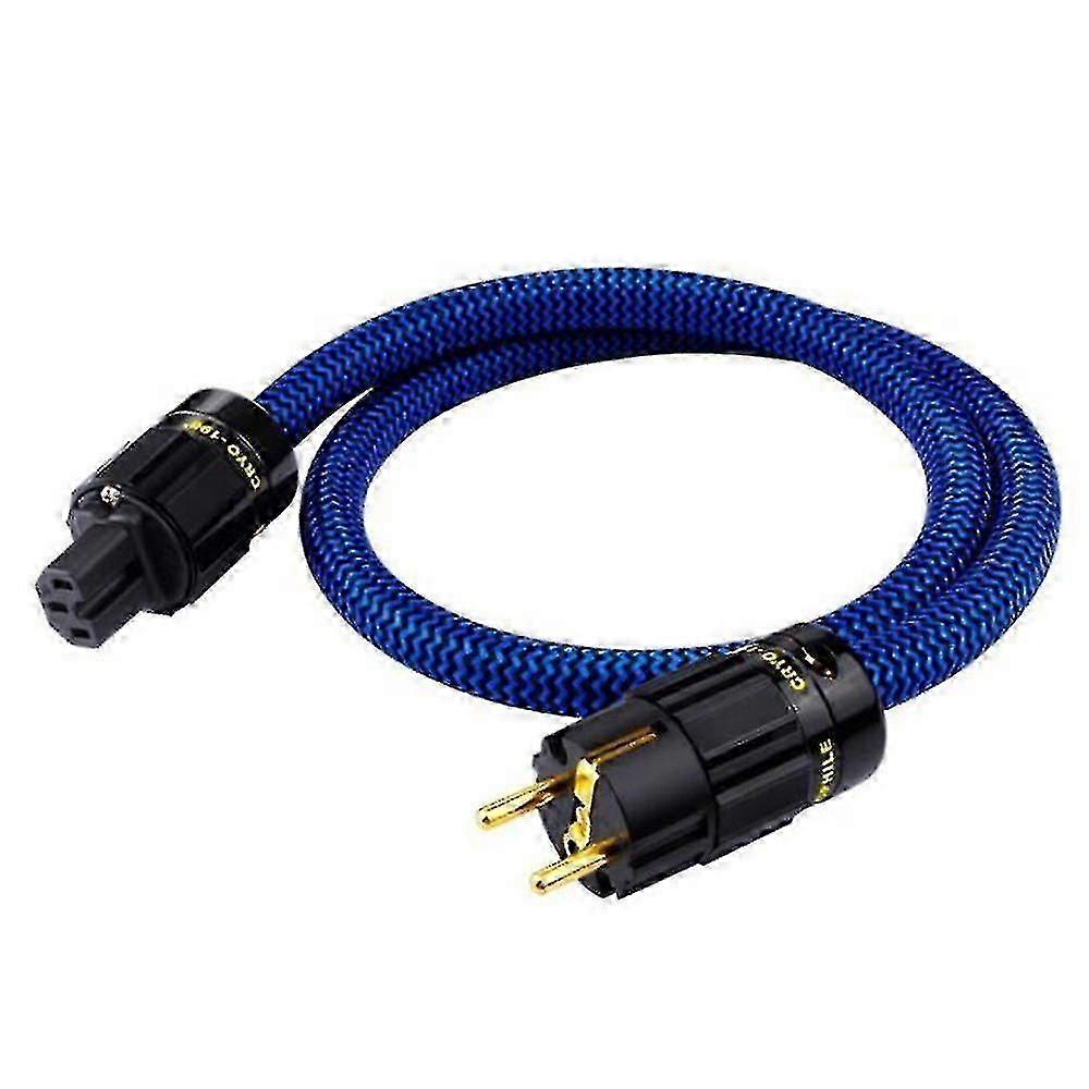 High-End 6N OCC Power Cable with EU Plug for Superior Audio Systems