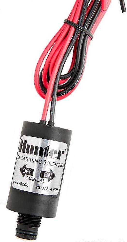 DC-Latching Solenoid for All Battery-Powered Controllers Using Hunter Irrigation