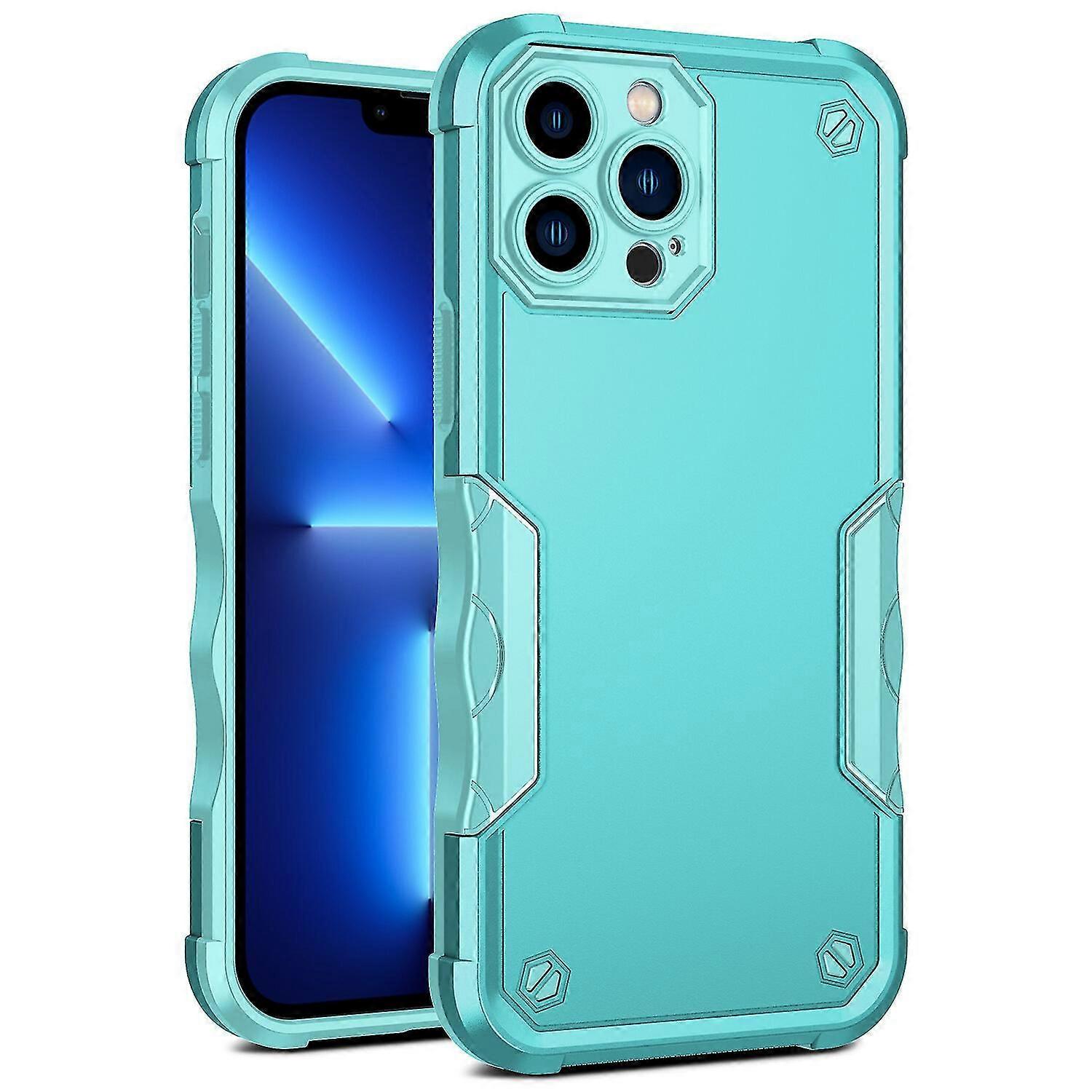 For iPhone13 Pro Max Case, Heavy Duty Dual Layer Slim Shockproof Cover
