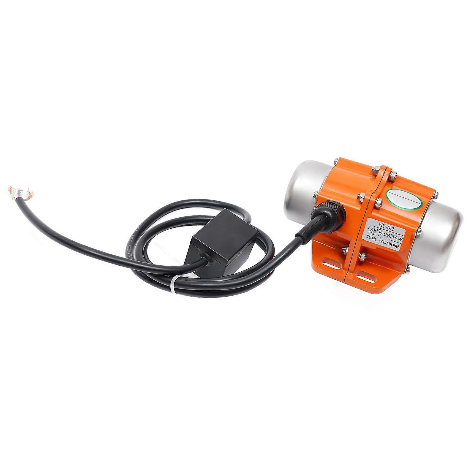 30W Vibration Motor, 3000 RPM Asynchronous Vibrator, Adjustable Eccentric Block