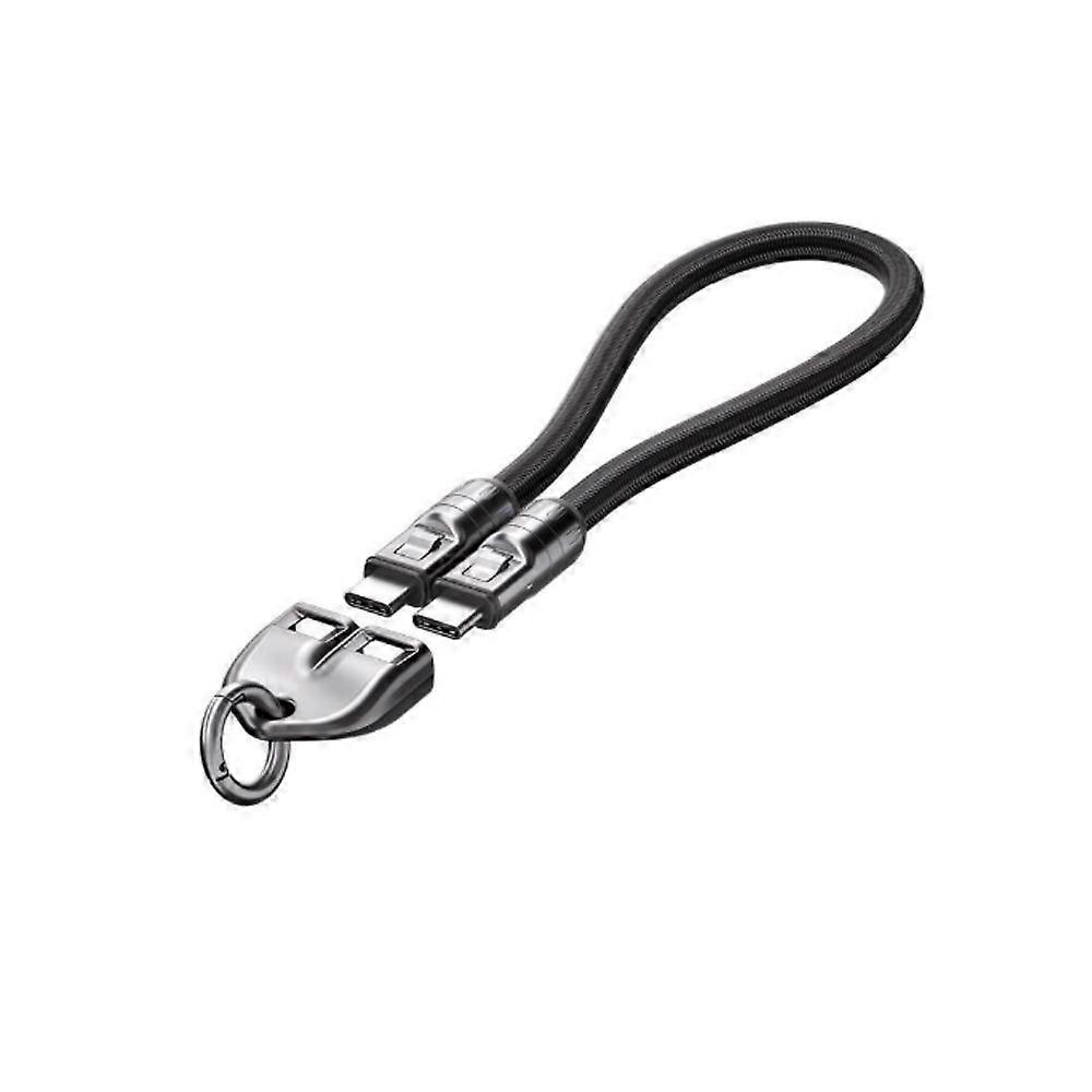 C to C 240w Charging Cable with Wearable Bracelet Design, Charger Type-C