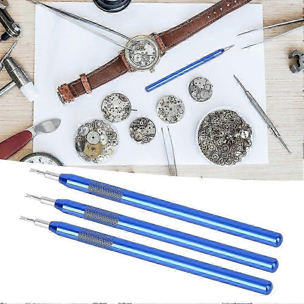 watch repair tools 3Pcs Spring Bar Remover Blue SingleHead Strap Remove for