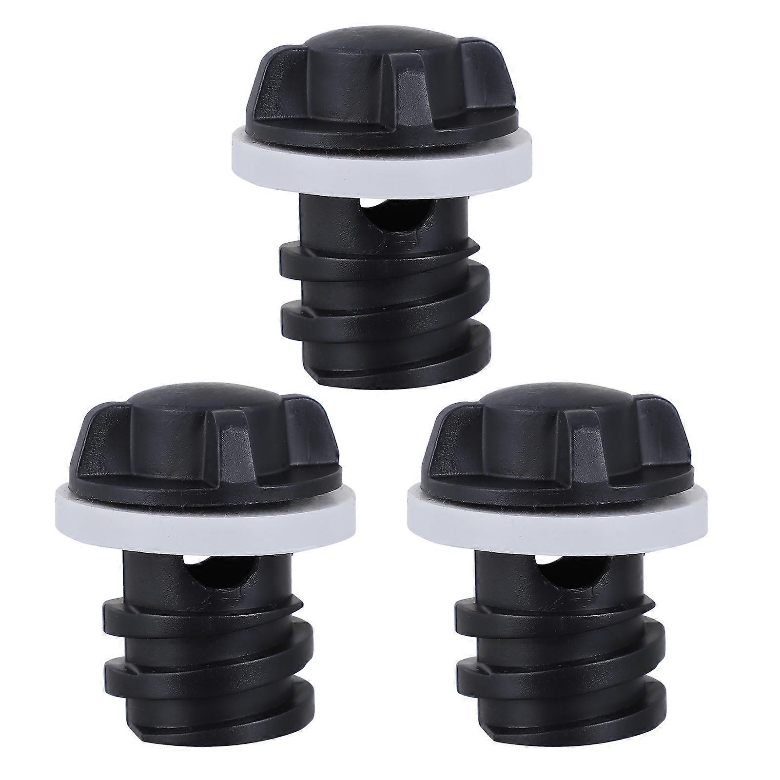 Refrigerator Drain Plug for Cooler Replacement 3Pcs Leak-Proof Plug Set
