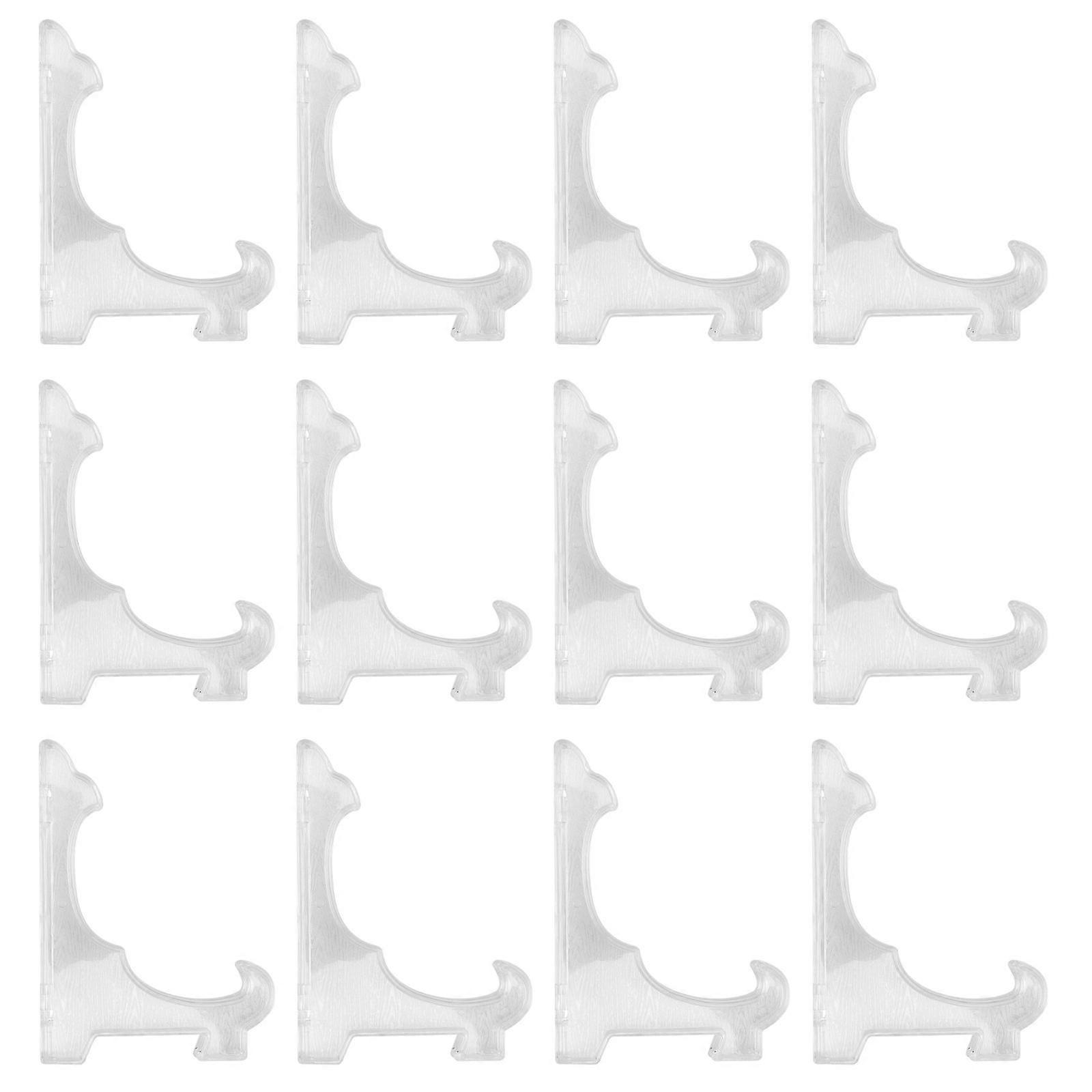 Triangle Commodity Racks 12pcs For Product Display With Transparent Color And Simple Design Features