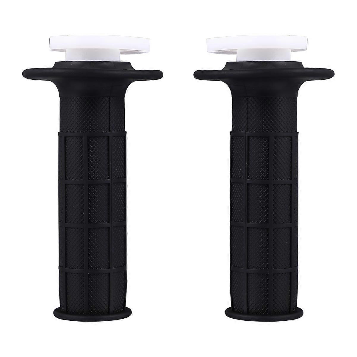 Motorcycle Handlebar Grips Non Slip Comfortable Throttle Accelerator Covers Durable Material Easy Installation for Off Road ATV Black