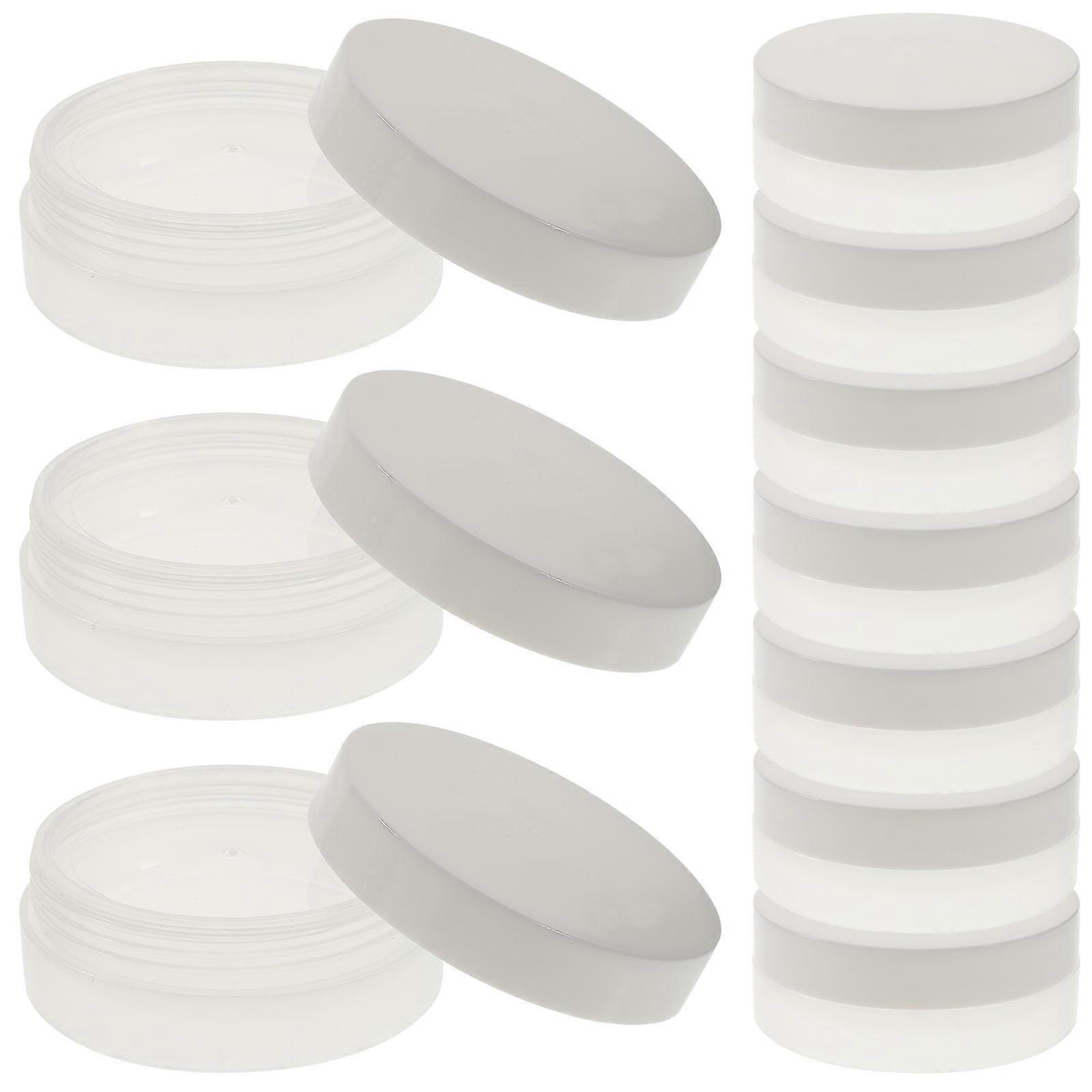 Small Refillable Cosmetic Boxes for Women with Tight Seal and Dust Protection in Multi Color 10Pcs