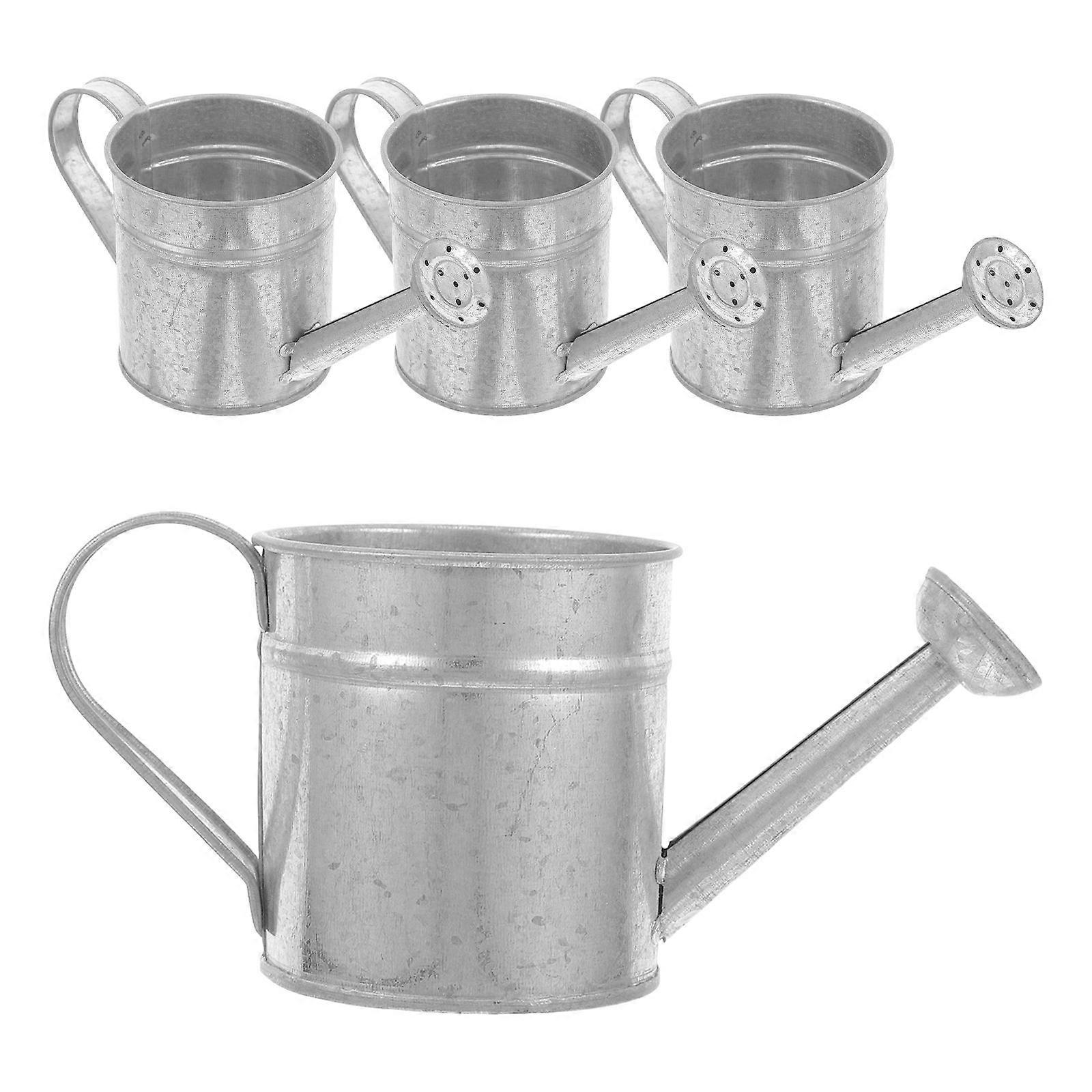 Decorative Flower Pot Holders 4Pcs Compact Size Water Spray Shape For Windowsill Placement