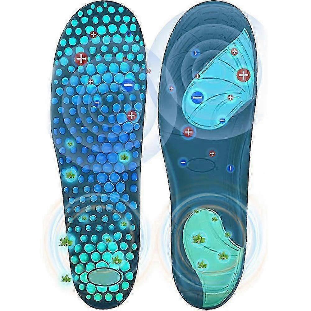 Orthopedic insoles with acupressure points for posture correction