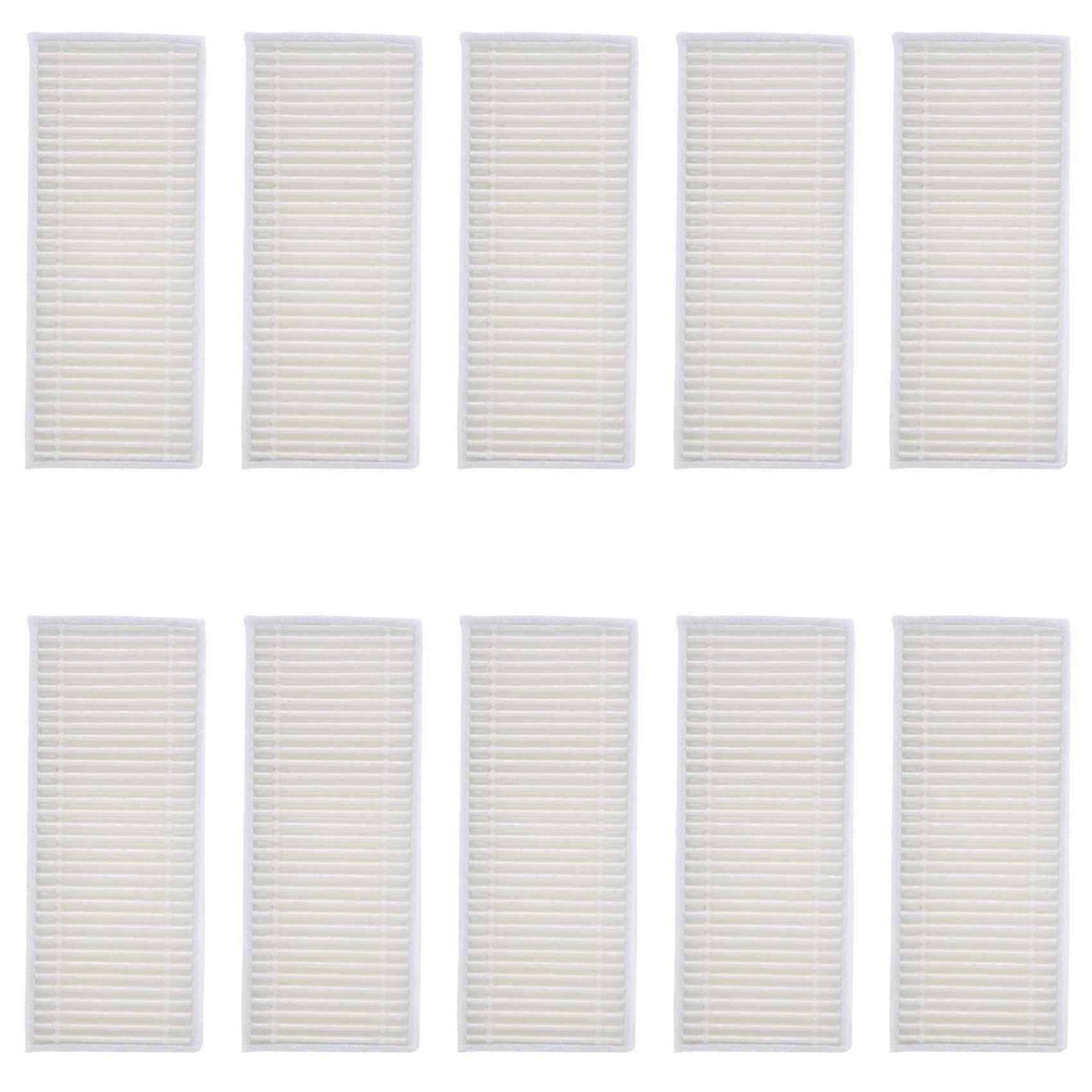10Pcs Replacement HEPA Air Filters Compatible with Various Robot Vacuum Cleaners - Fits Most Robotic Vacuum Models