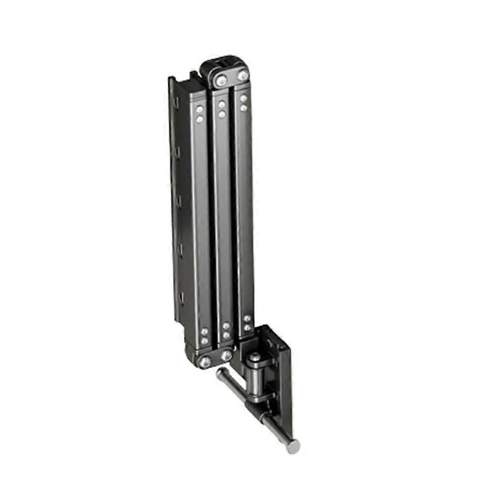 Wall-mounted retractable folding clothes dryer for efficient drying
