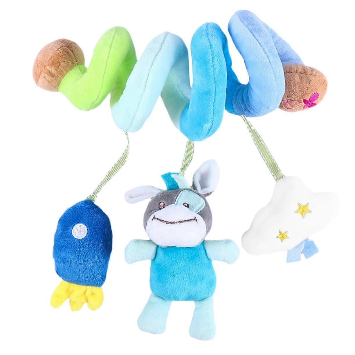 Multifunctional Baby Toy for Crib with Bell - Colorful and Creative Design for Girls, Encourages Exploration and Fun