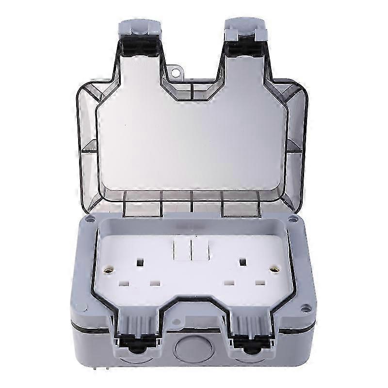 Waterproof Switched Power Socket for Garden & External Electrical Outlet