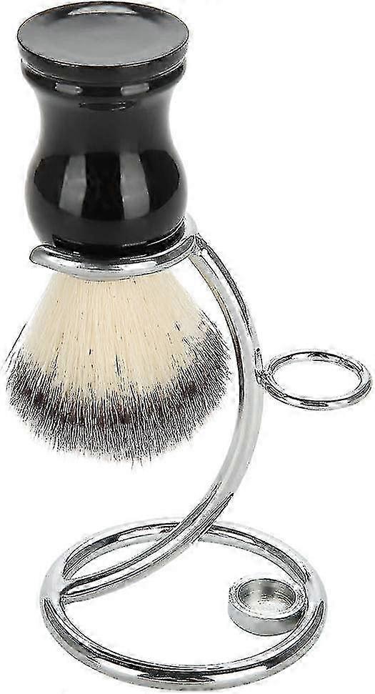 Chrome Curved Shaving Stand for Manual Razors - Stylish & Durable Holder
