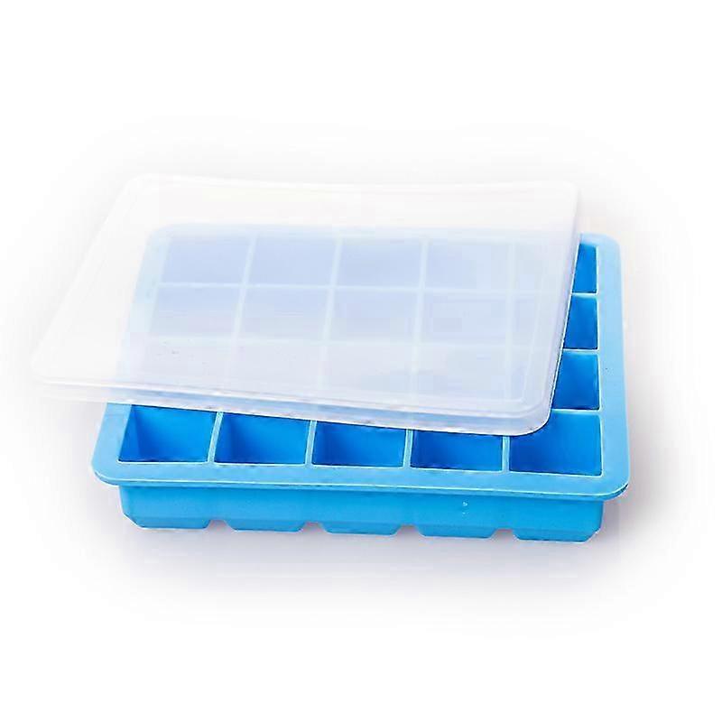 20 Compartment Mold Ice Box With Lid Silicone Ice Box