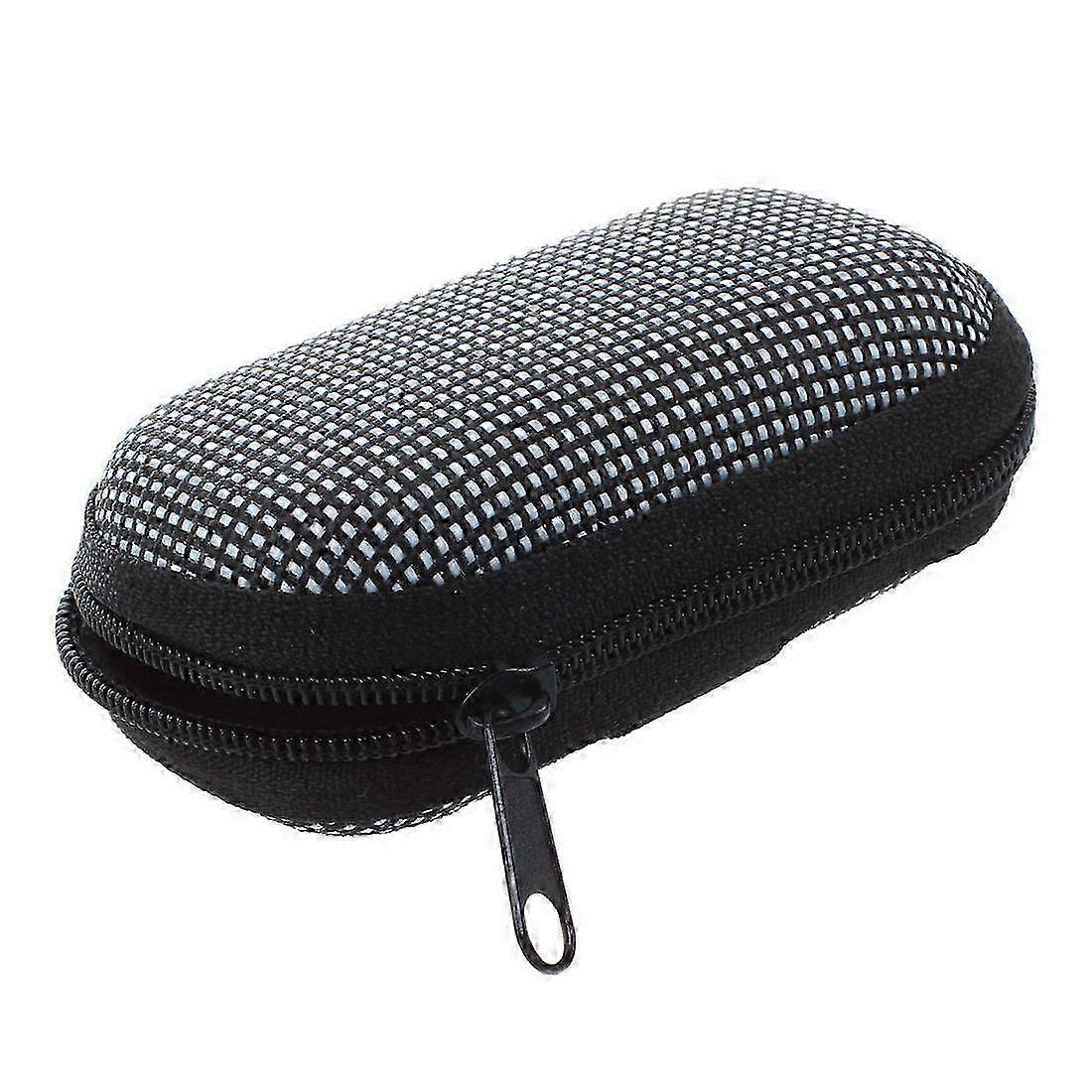 Black White Dotted Cover Case Holder for Folding Presbyopic Reading Glasses
