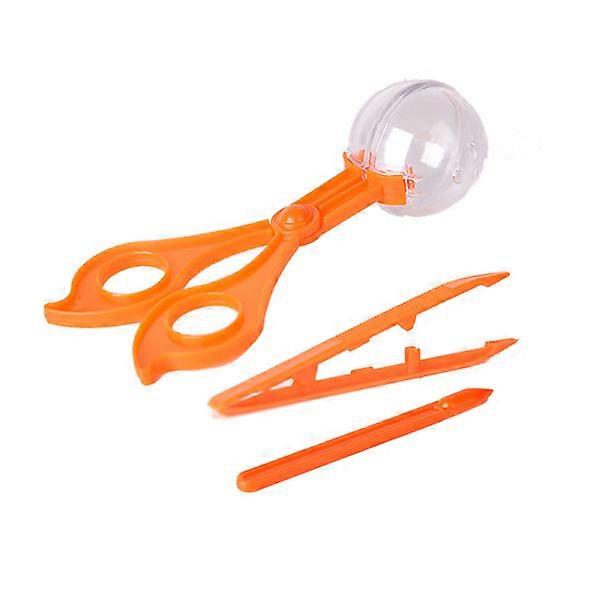 Children's insect scissors Practical spoon plastic giant tweezers insect catcher tool