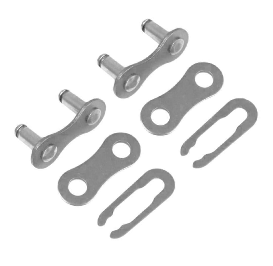 - Steel Connectors for Single Speed Chains, Reusable Coupling Links, Pack of 2