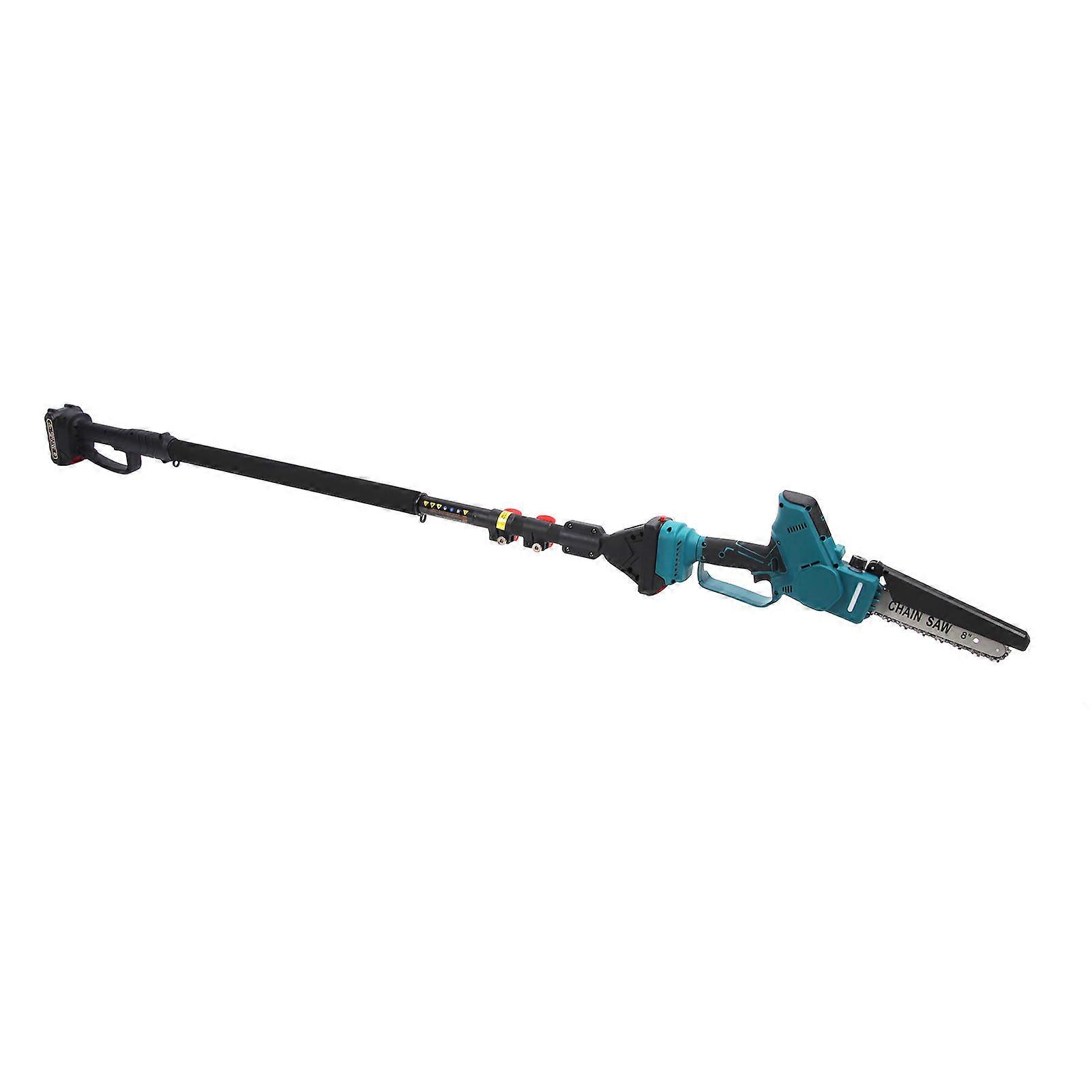 8in Electric Cordless Mini Pruning Chainsaw with 2.5m Rod EU Plug
