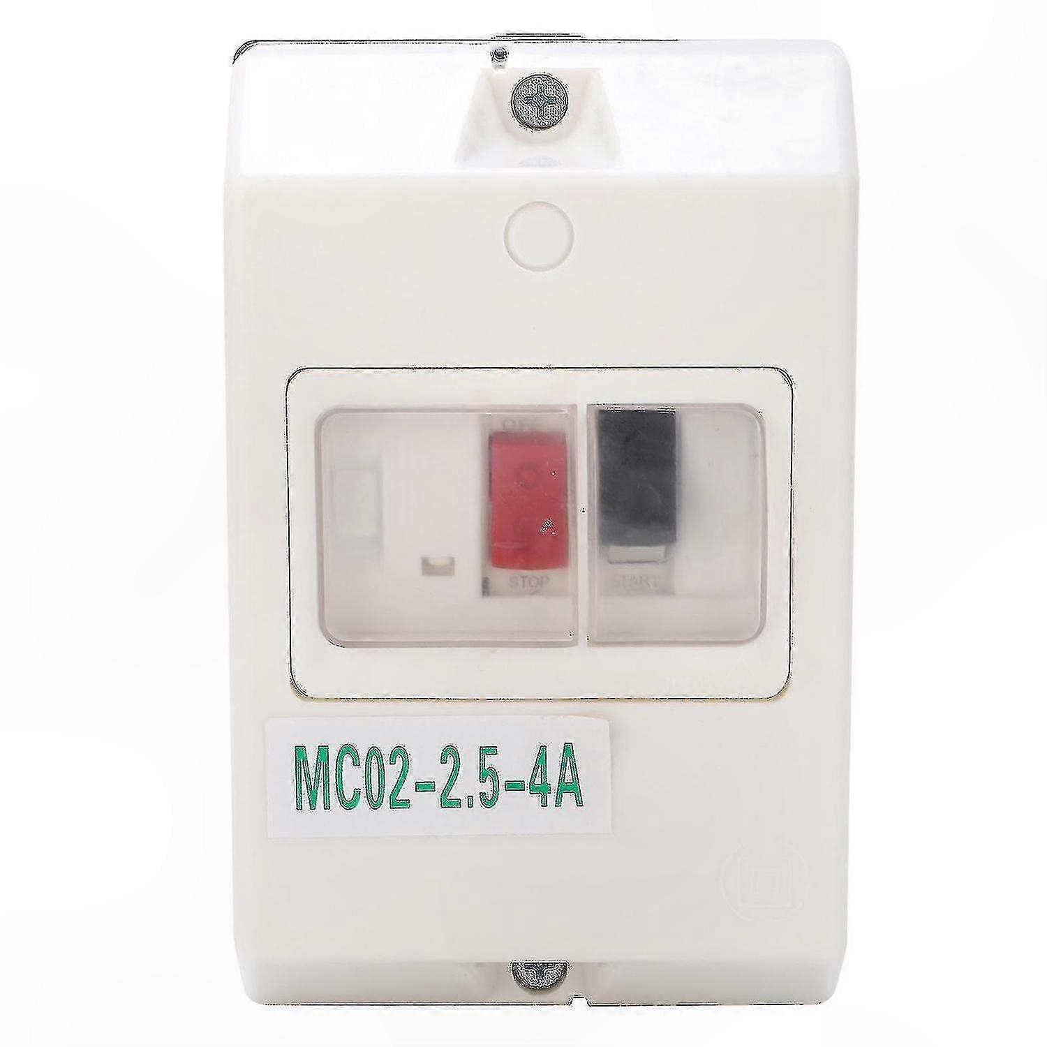 Waterproof Circuit Breaker Protector for Motor Safety, 220V/380V Electric Switch with MC022.54A Rating-YKY416