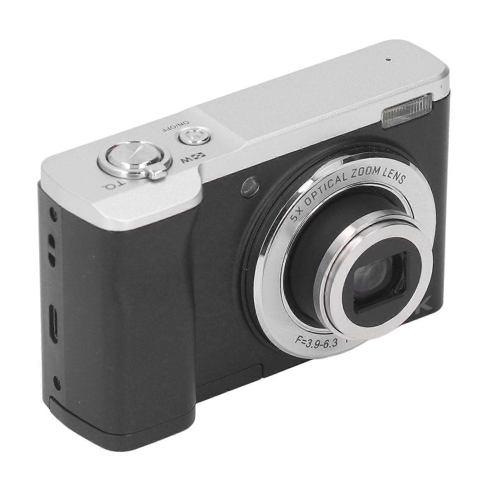 Appareil photo numérique 44MP Écran tactile 2,8 pouces 5K double objectif Zoom 5X