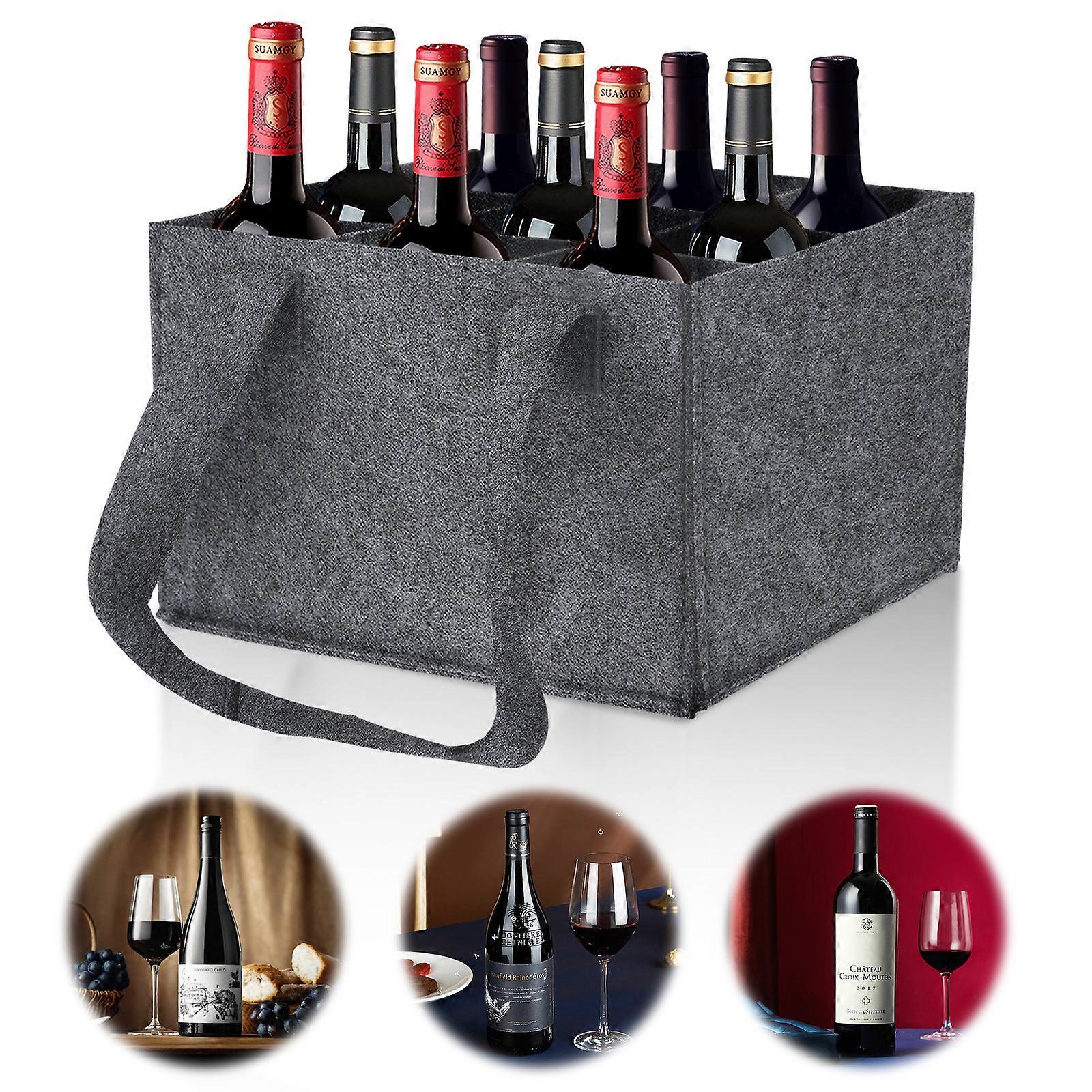 Universal Felt Wine Bottle Carrier Durable And Scratch-proof For Red Wine Enthusiasts Champaign