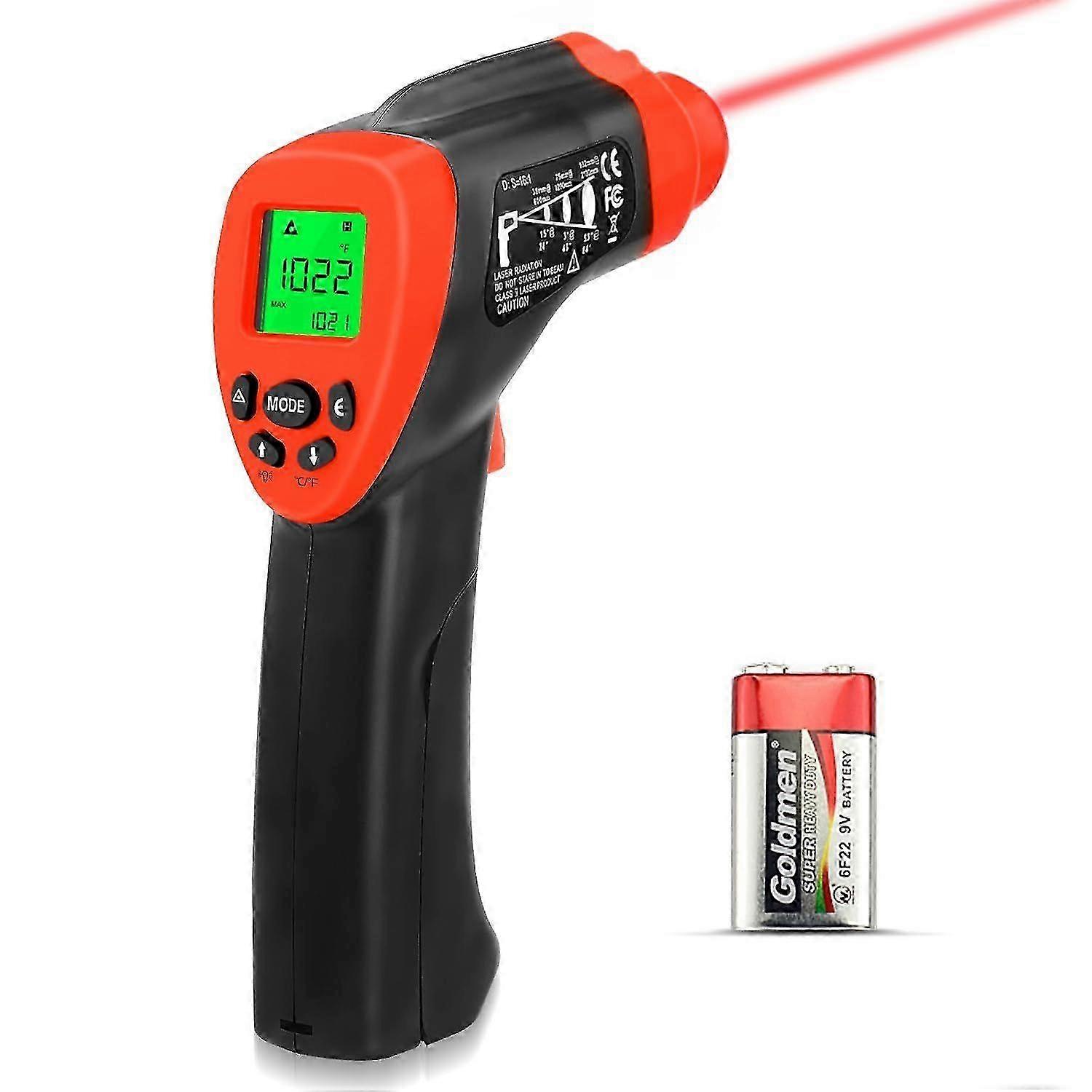 2025 Latest Model Infrared Thermometer Gun, DS16:1 Laser Heat Temperature Gun
