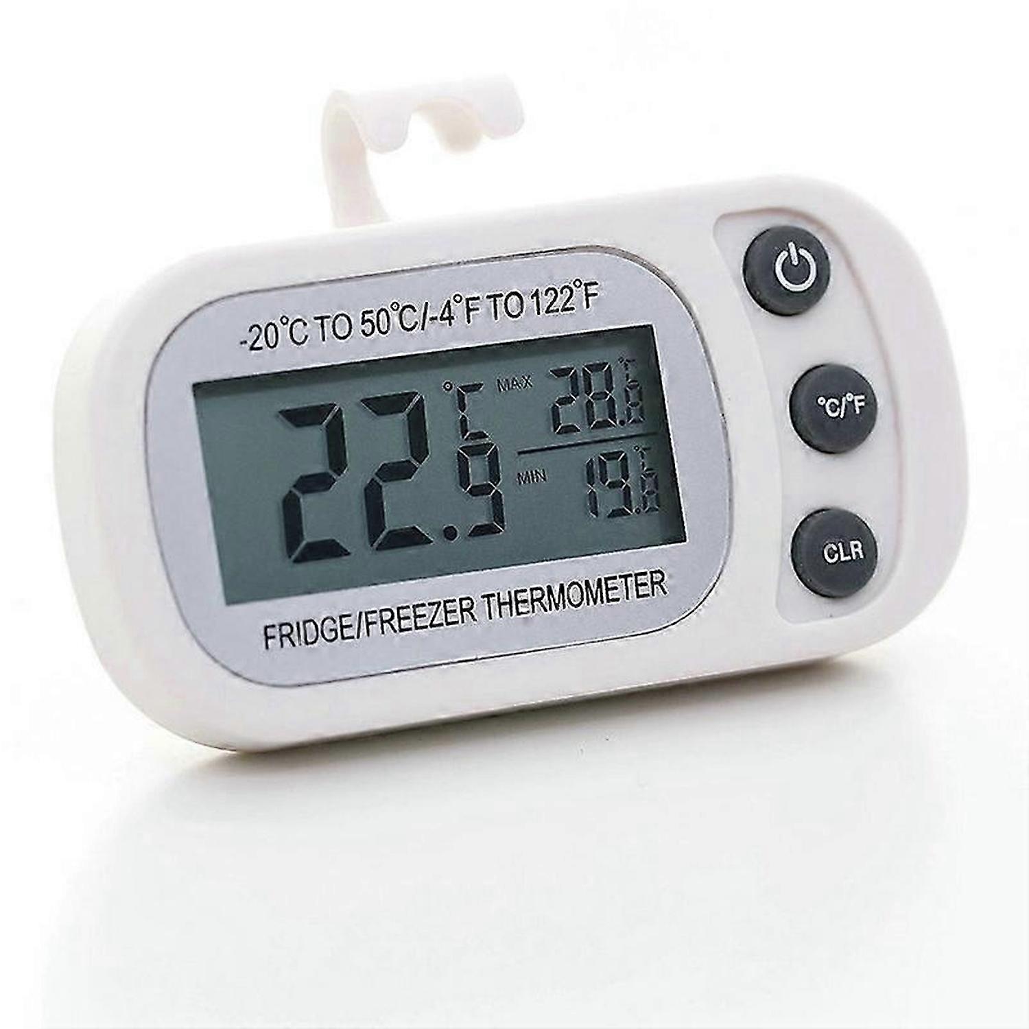 Electronic digital refrigerator thermometer, indoor precision thermometer