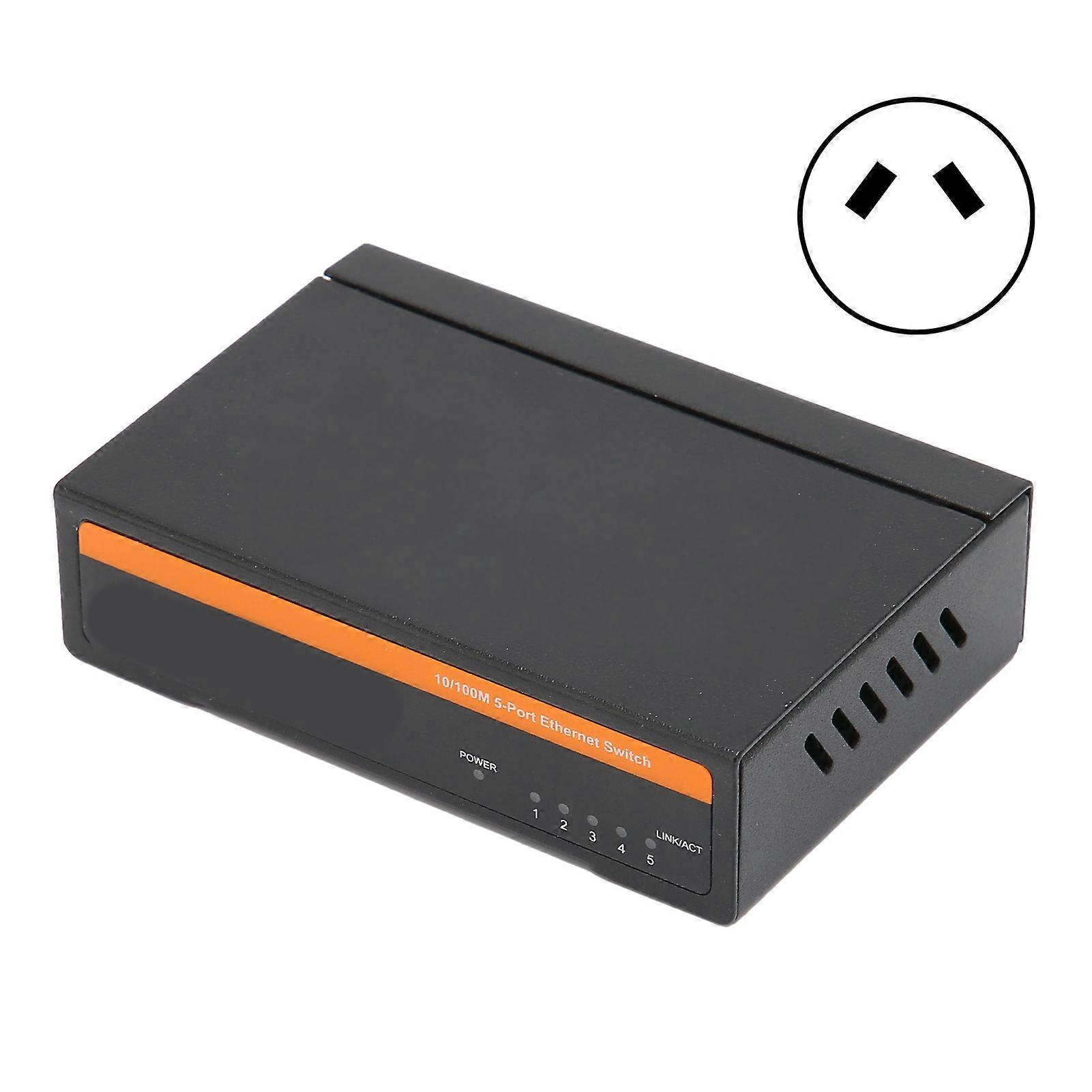 5 Ports Ethernet Fiber Switch 100M TBCS4005E Plug and Play Stable Networking Solution