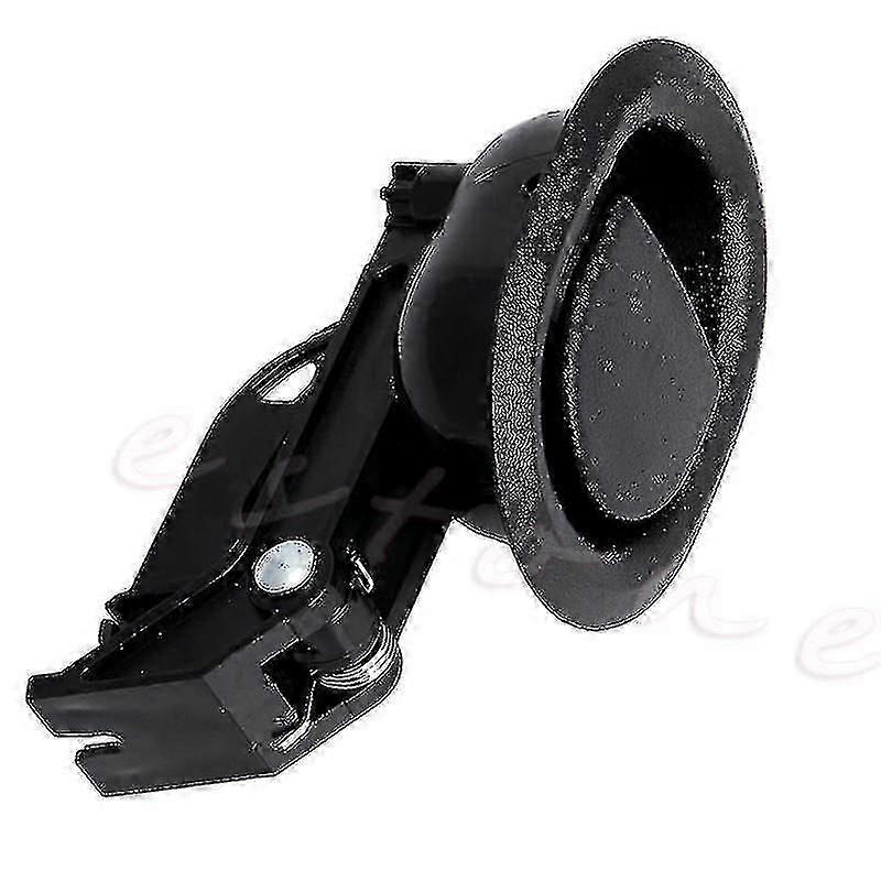 كرسي كرسي مع مقبض ذراع التحرير ، 1 قطعة كرسي أريكة بلاستيكي صلب أسود