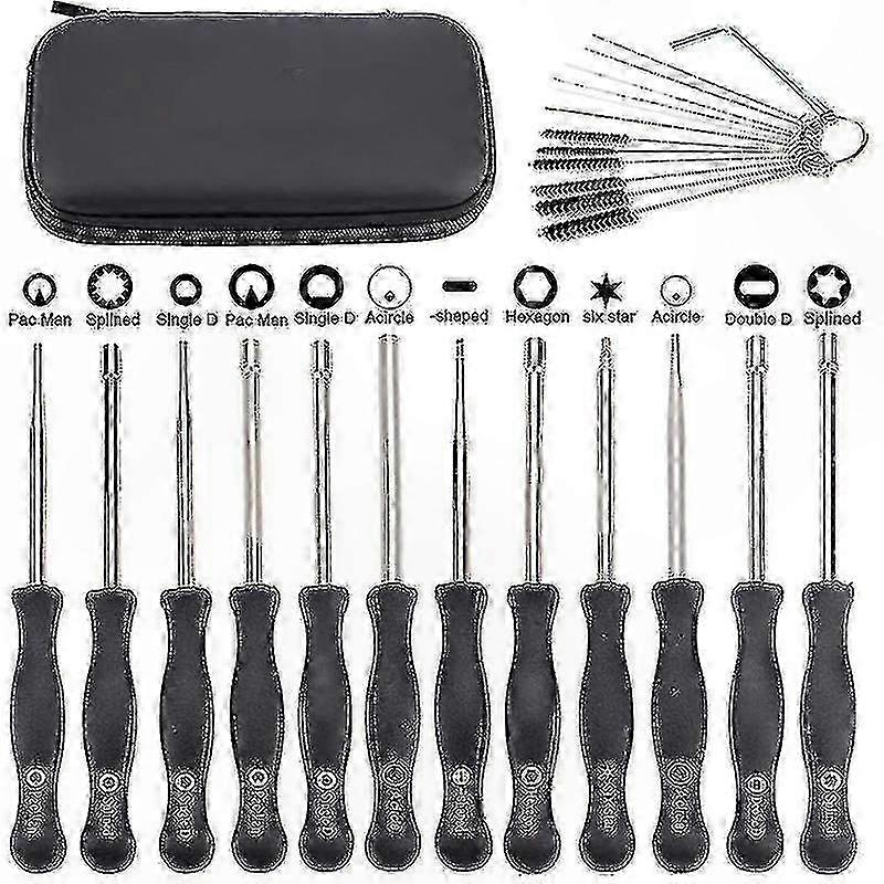 Carburetor Adjustment Tool Kit for 2-Cycle Trimmers and Weedeaters (Pack of 12)