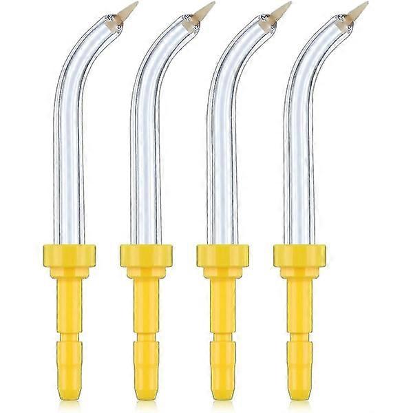 Replacement Nozzles for Dental Floss, 4 pcs, for Waterpik Water Flossers (like Wp-100) and other oral irrigators