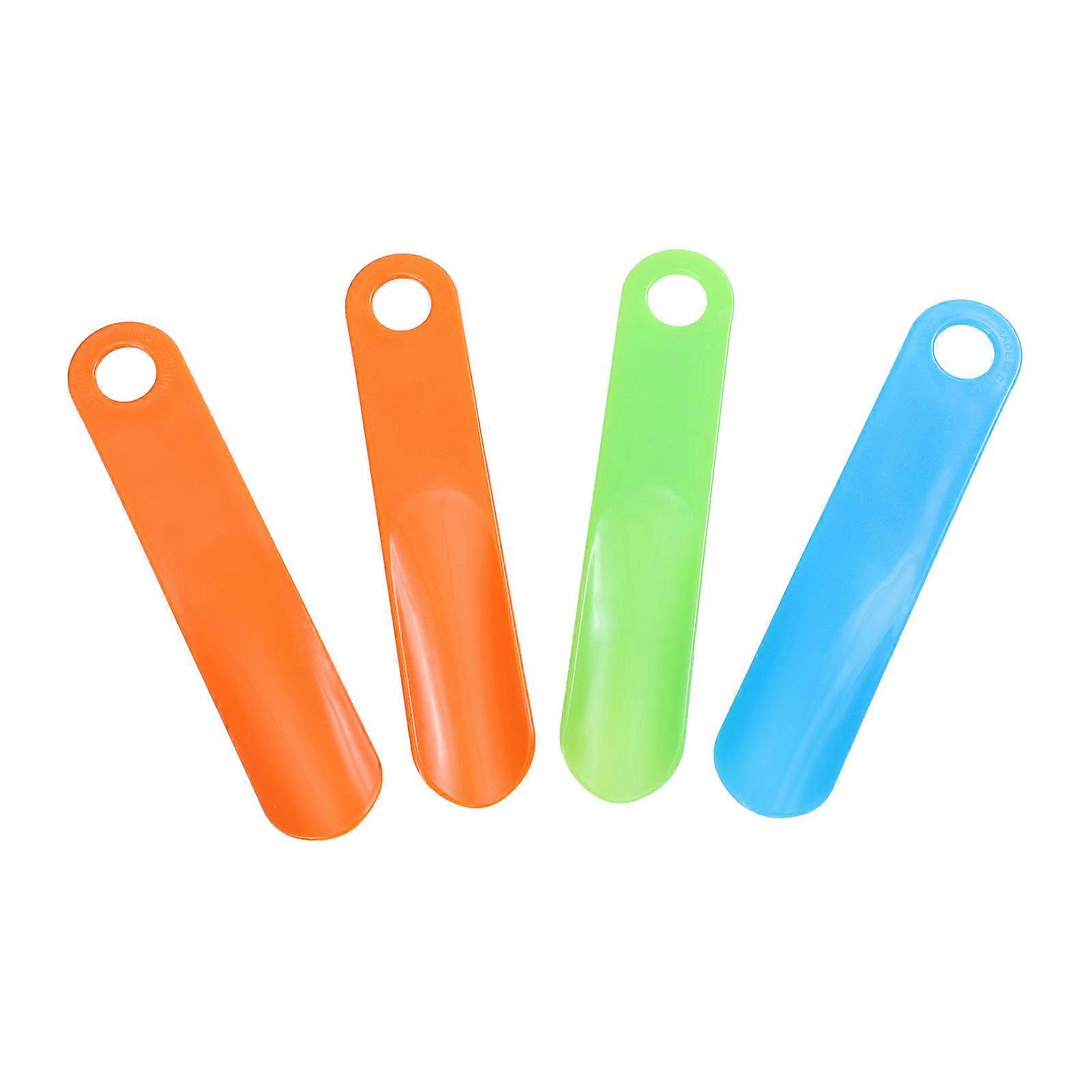 Universal Plastic Shoe Horn Tool for Home Use 8Pcs Set