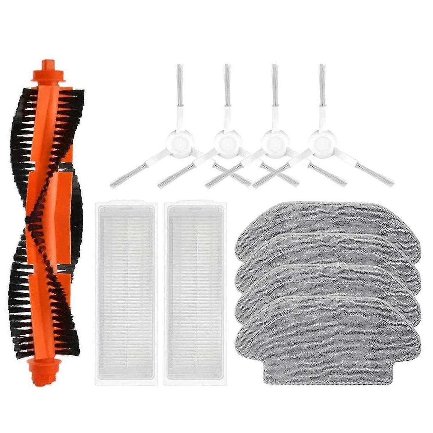For S10 S12 T12 B106GL/ Mop 2S XMSTJQR2S / 3C B106CN Parts Accessories Main Side Brush Filter Mop