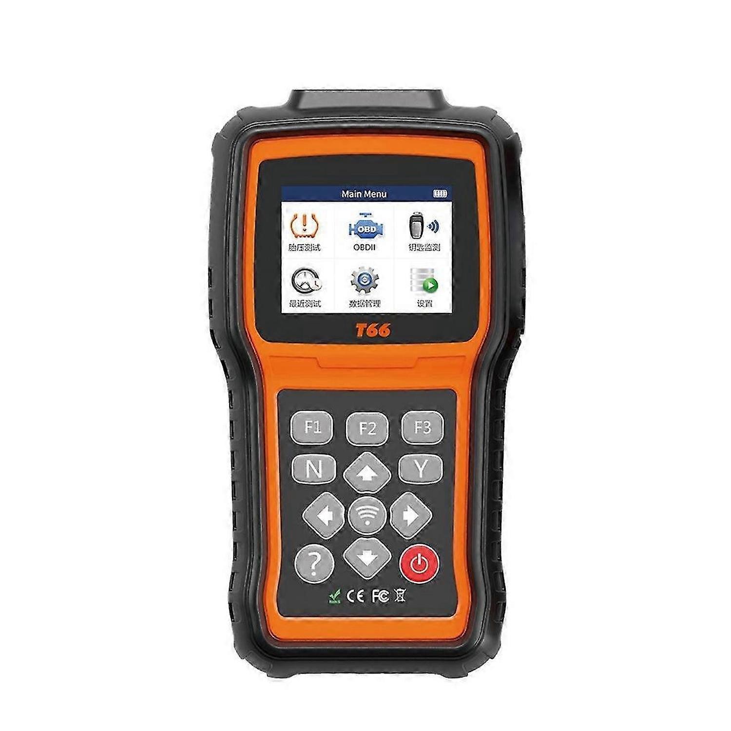 T66 Auto Tire Pressure Tool TPMS Relearn Activate Sensors Programming