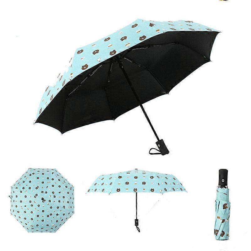 Three Fold Fully Automatic Folding Umbrella Fruit Umbrella YS02