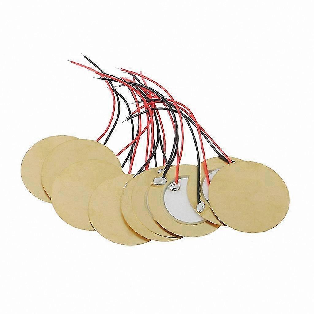 Copper Buzzer Plate with 12mm Piezoelectric Ceramic for Speaker DIY Projects