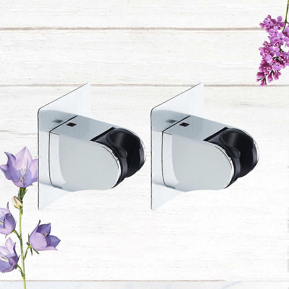 Universal Shower Head Holder Bracket Adjustable Punch-Free 4Pcs Set