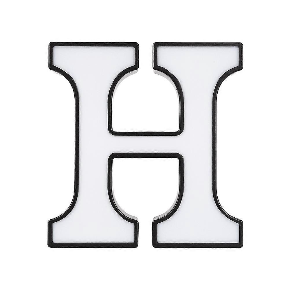 Alphabet H Shaped LED Lights Night Light for Wedding 3Pcs