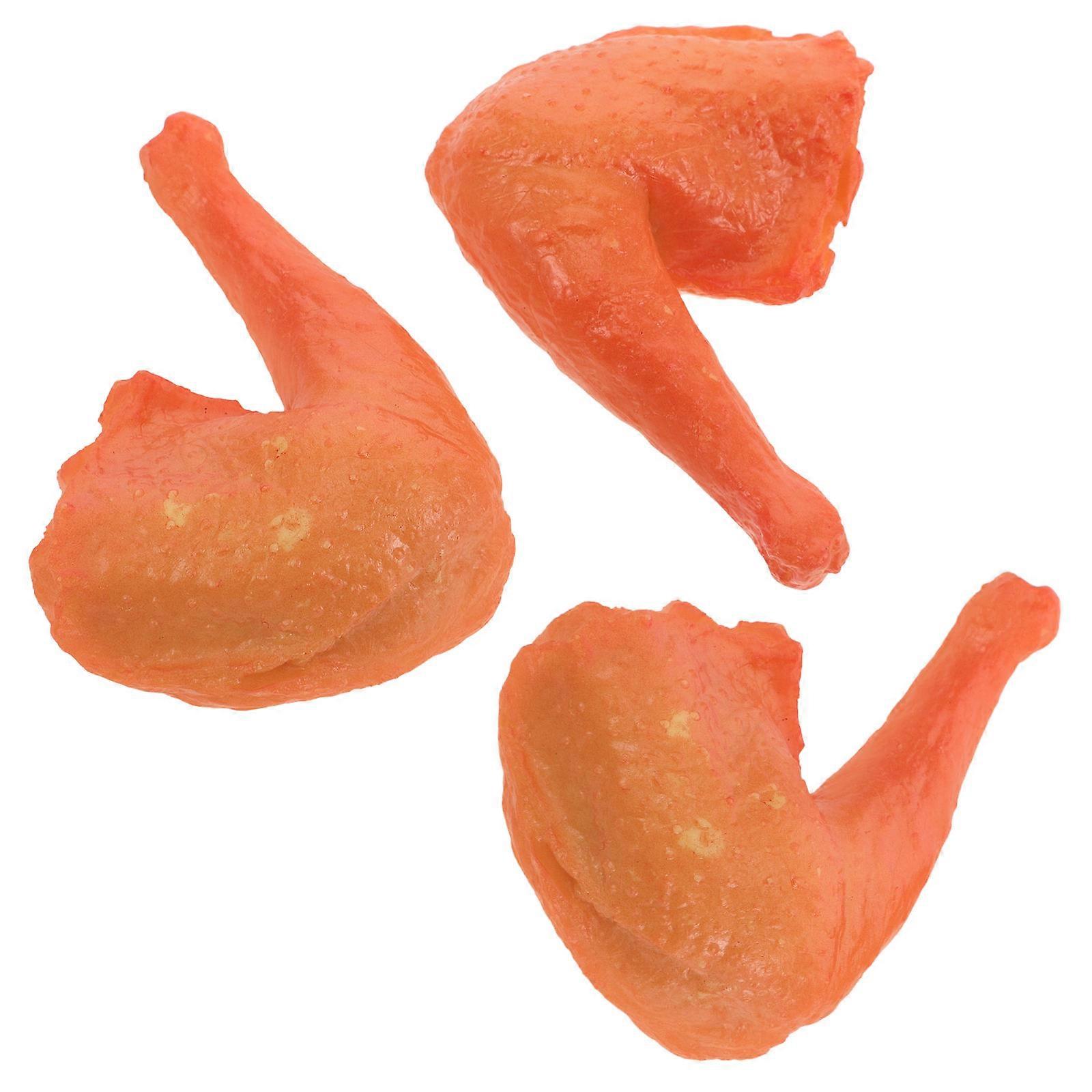 Realistic Simulation Duck Leg Photo Prop Model Ideal For Home Decorations And Pretend Play With Vivid Details Made Of Safe PVC 6 Pcs