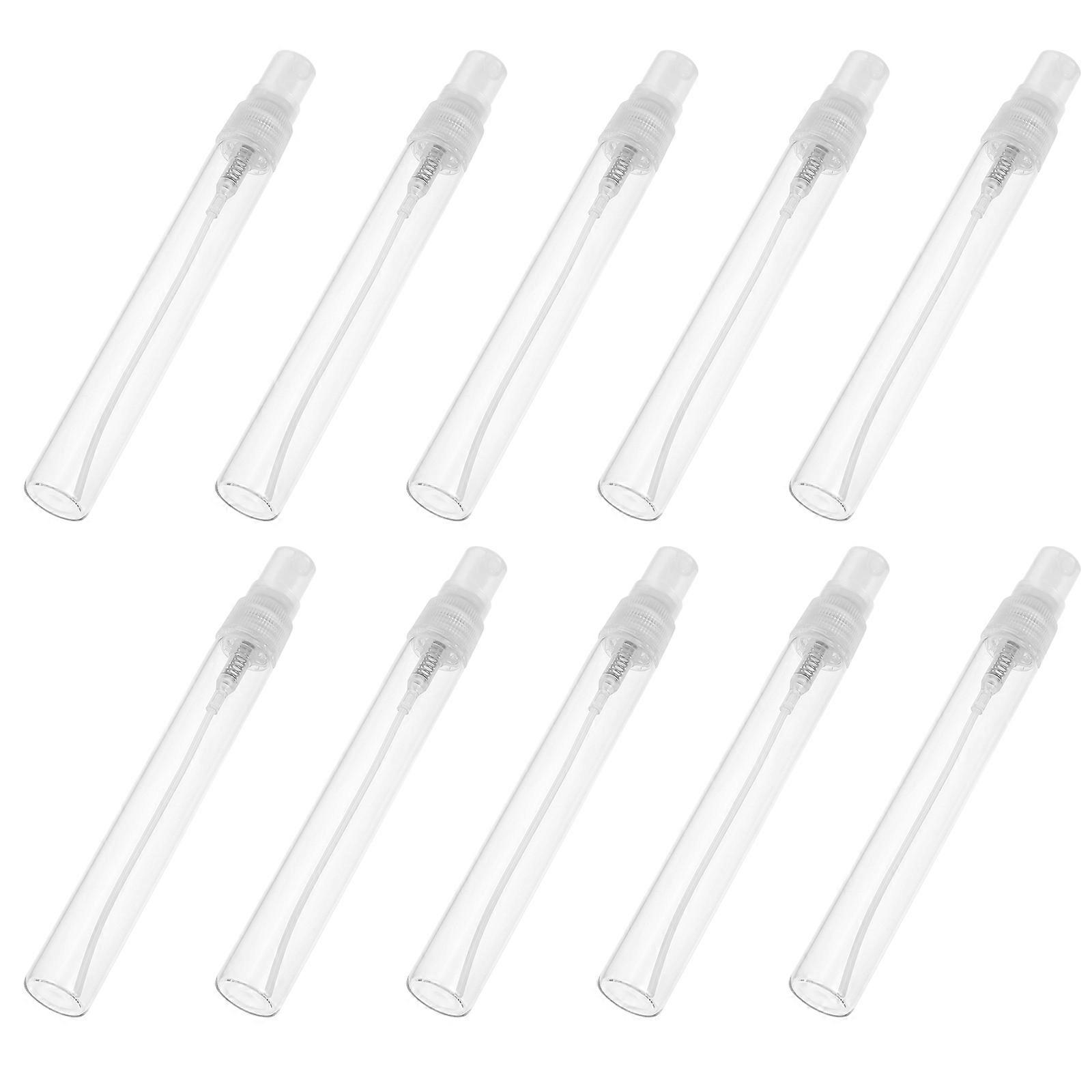 Glass Perfume Bottles for Storage 40Pcs Reusable Sub Bottles Transparent